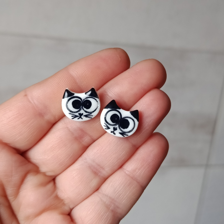 Cercei lut polimeric - Cercei - PurrPins