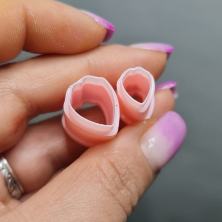 Decupatoare/cuttere pentru lut polimeric - Decupatoare pentru petalele de lalele