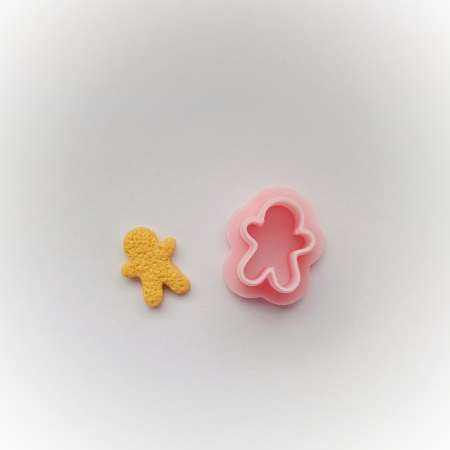 Decupatoare/cuttere pentru lut polimeric - Decupator Gingerbread Man