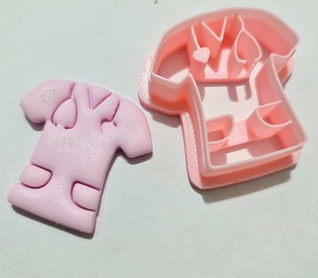 Decupatoare/cuttere pentru lut polimeric - Decupator Halat medical