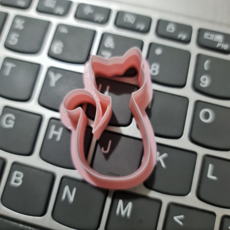 Decupatoare/cuttere pentru lut polimeric - decupator pisica 4cm