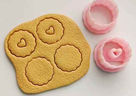 Decupatoare/cuttere pentru lut polimeric - Set Decupatoare - Fursecuri