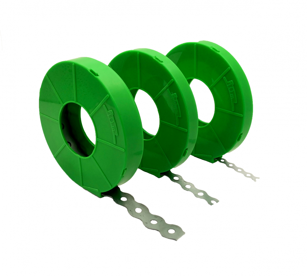 Banda perforata M6 Comtec MF0010-01173, otel, 17 x 0.8 mm, 10 m [1]