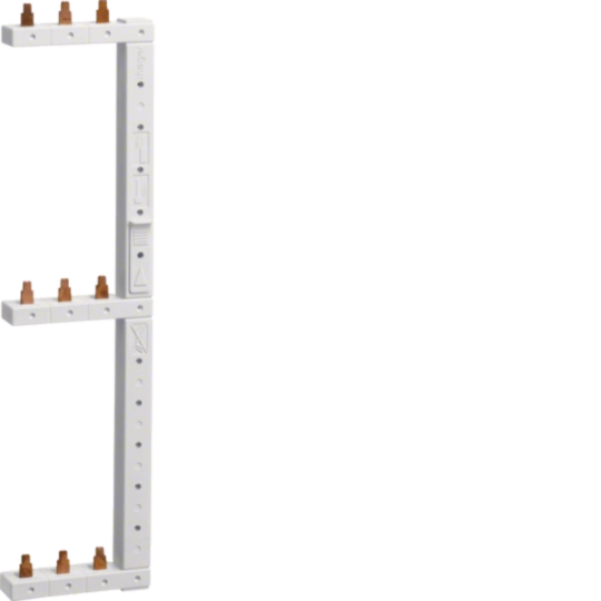 Busbar 3P verticala, 3 randuri 125mm, dreapta, HAGER, KCL368R [1]