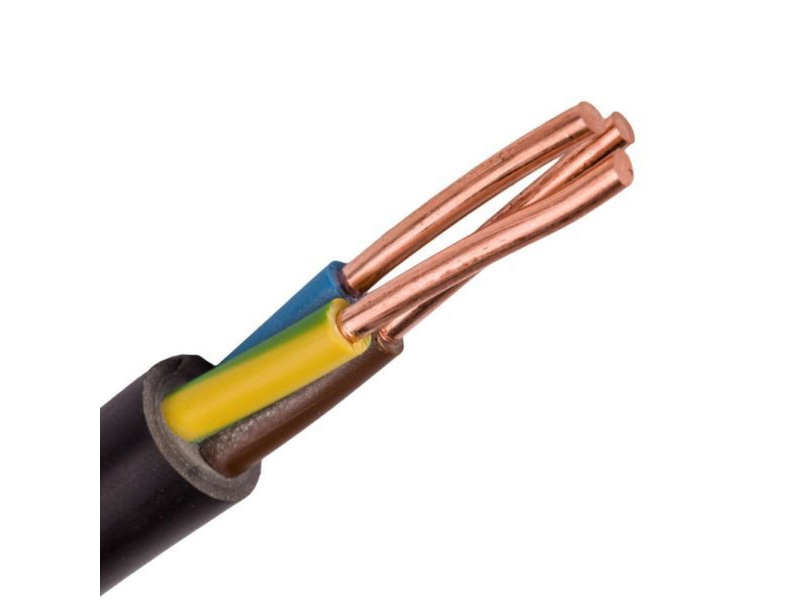 Cablu Electric Helukabel NYY-J 3x6 mm² – Putere și Comandă, 0,6/1 kV, Rezistent la Flacără [1]