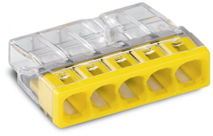 Clema Wago 5 poli x 2.5mmp, cod 2273-205 [1]