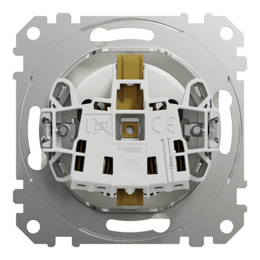 Priza 2P+E cu cu obturatoare, alb, Schneider Sedna Design SDD111021 [2]