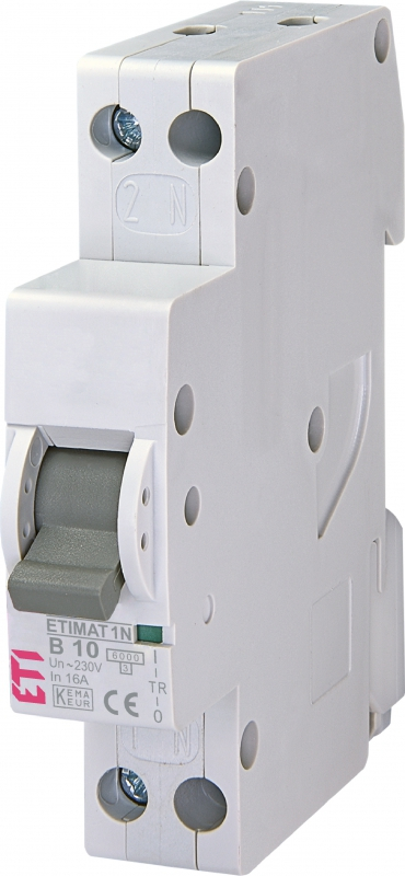 Siguranta automata ETIMAT 1P+N B10 6kA [1]