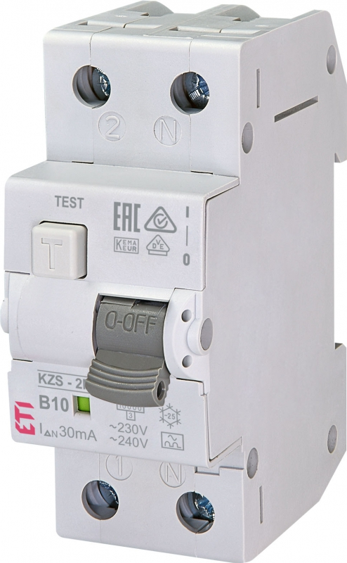 Siguranta diferentiala RCBO KZS-2M A B10/0.03 [1]