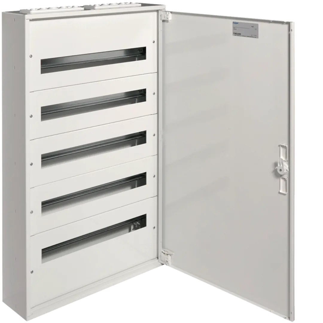 Tablou 120 module montaj aparent, usa opaca, FW524W Hager [1]