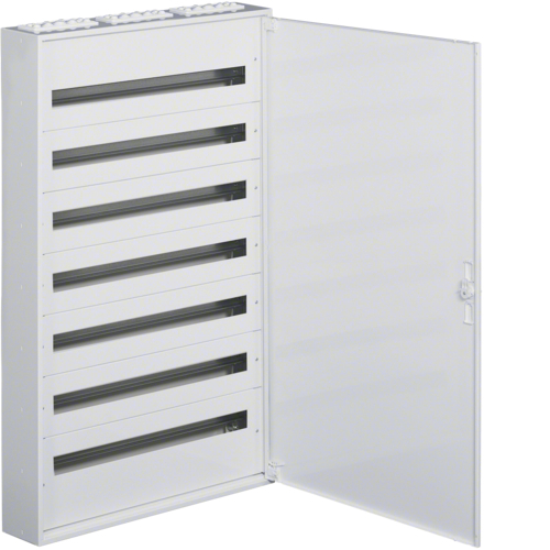 Tablou metalic, 252 module, aparent, 7x36 M, usa opaca, Hager, FW736W [1]