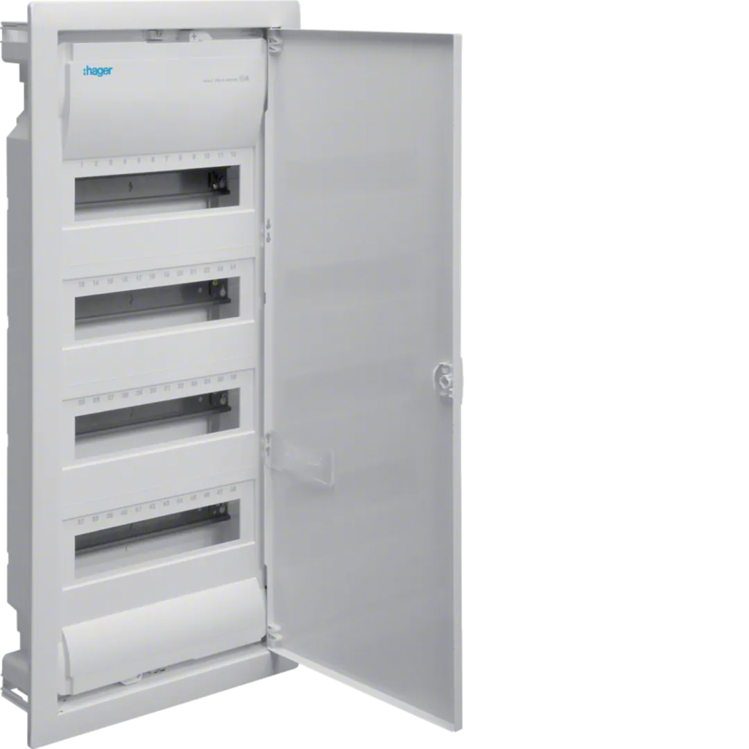 Tablou Volta 48 module, incastrat, usa opaca, Hager VU48NE [1]