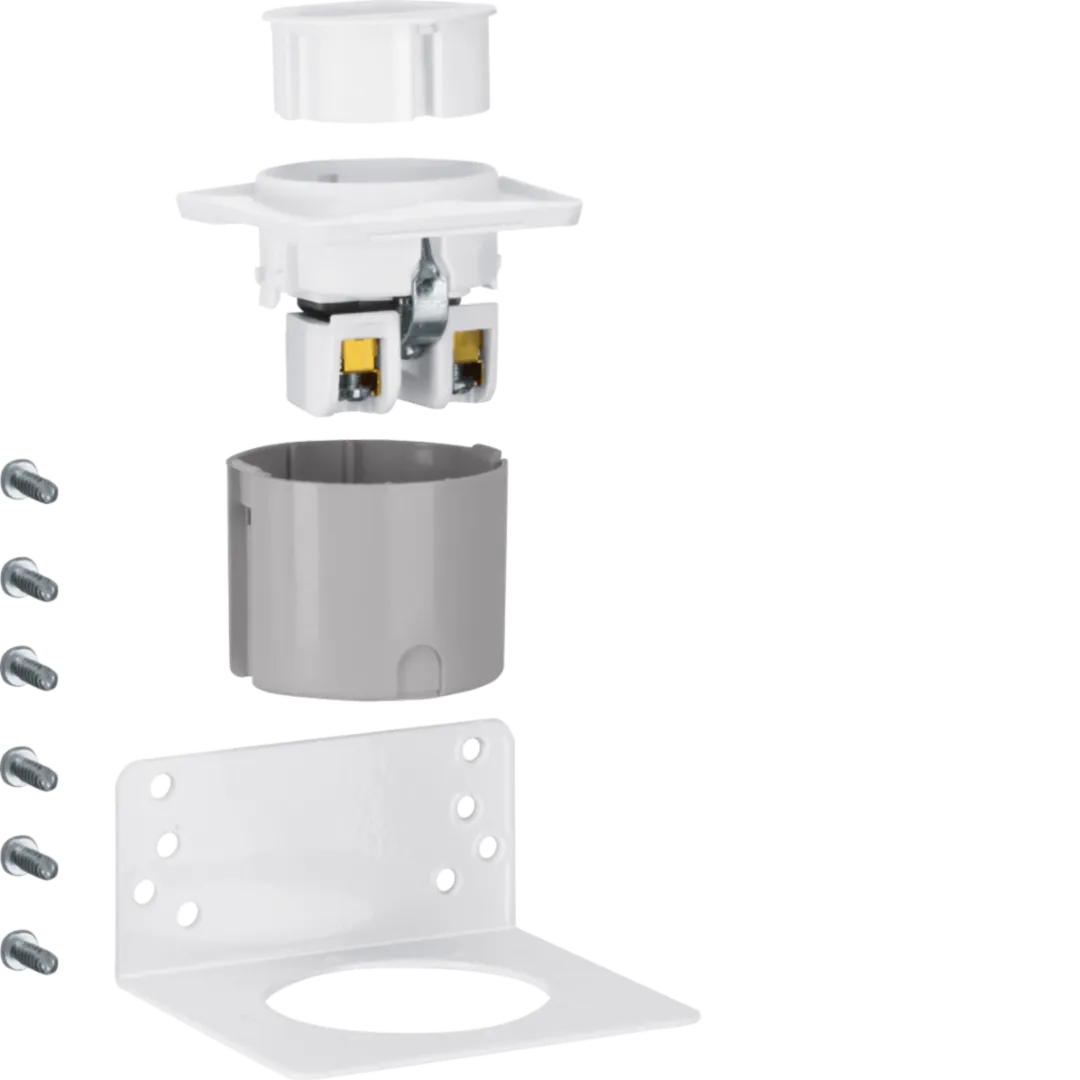 Modul priza Schuko cu accesorii de montaj, Hager [1]