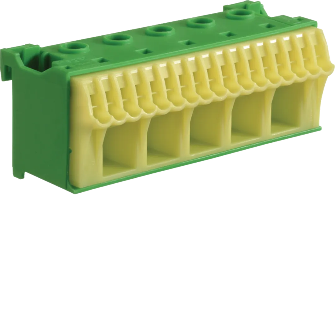 Borniere quick-connect - Borniera impamantare, 22 borne, Hager KN22E