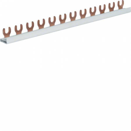 Busbar - Busbar monofazat Hager KDN163A – 12 module, 63A, 10mm², 1P