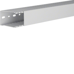 Canal cablu PVC - Canal cablu perforat fara halogen HNG75050, Hager, HNG7505007035B