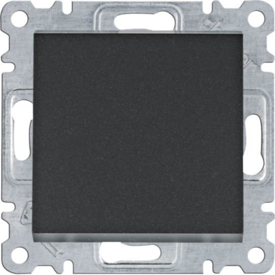 Intrerupatoare - Intrerupator cap scara - negru, Hager, WL0023