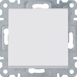 Intrerupatoare - Intrerupator cruce - alb, Hager, WL0030
