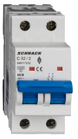 Sigurante automate - Întreruptor Automat Schrack AM10 2P 32A Curba C 10kA