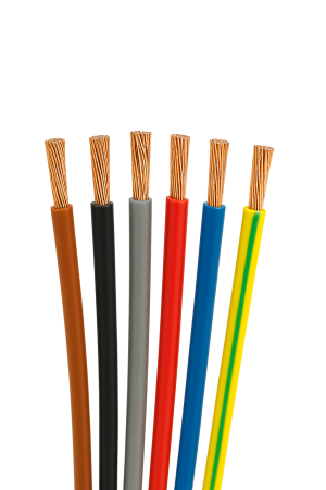 Conductor electric flexibil H07V-K 2.5 mm², cupru. [1]