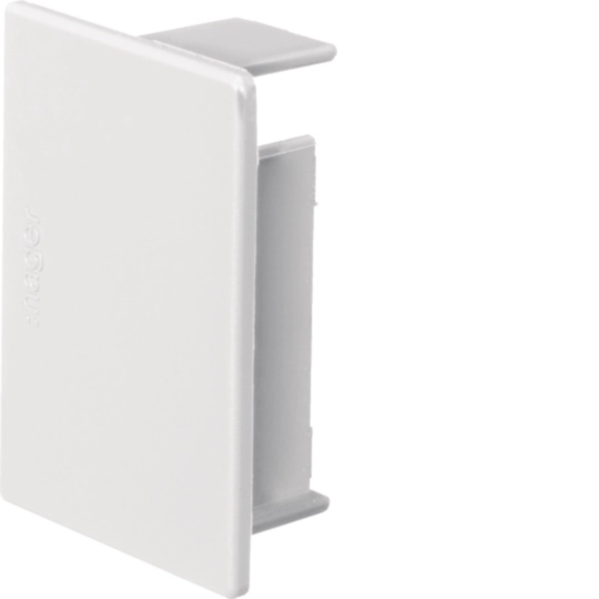 Canal Cablu PVC - Placa capat LF40060, PVC RAL9016, Hager, LF4006069016