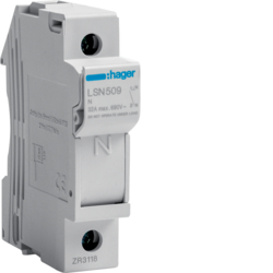 Sigurante si protectii - Separator Port fuzibil 1N 32A L38 1M, HAGER, LSN509