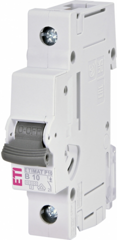 Sigurante si protectii - Siguranta automata ETIMAT P10 1p B10