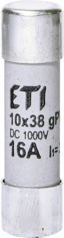 Sisteme Fotovoltaice - Siguranta fuzibila, CH10x38 gPV 16A/1000V DC, 002625081