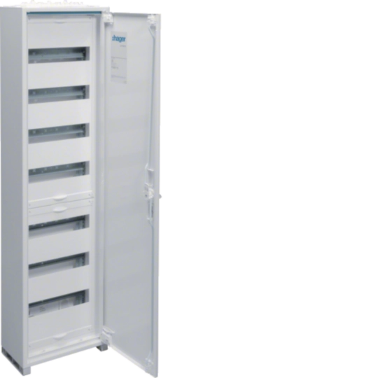 Tablouri Electrice - Tablou metalic, 84 module, 7x12, aparent ,  Hager, Univers, FWB71S