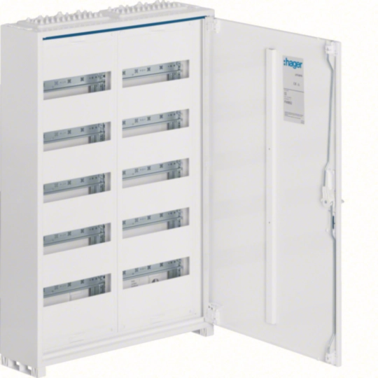 Tablouri Electrice - Tablou metalic, 120 module, 5x24, aparent ,  Hager, Univers, FWB52S