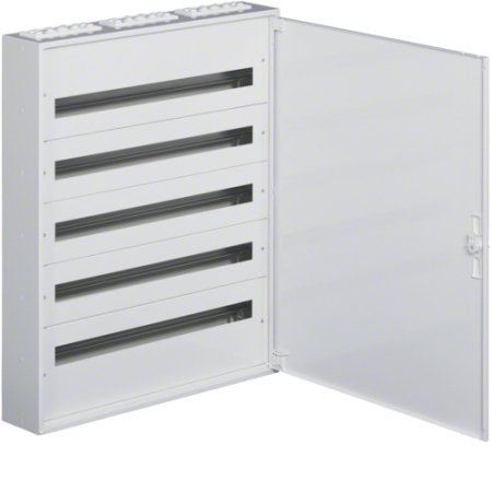Tablouri Electrice - Tablou metalic, 180 module, aparent, 5x36 M, usa opaca, Hager, FW536W