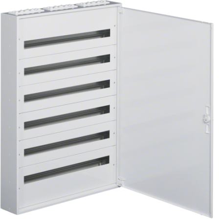 Tablouri Electrice - Tablou metalic, 216 module, aparent, 6x36 M, usa opaca, Hager, FW636W