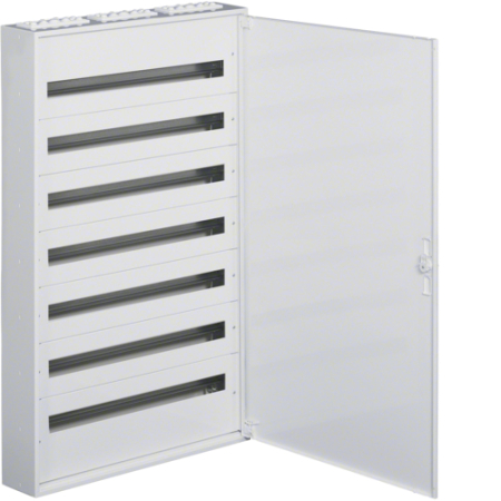 Tablouri Electrice - Tablou metalic, 252 module, aparent, 7x36 M, usa opaca, Hager, FW736W