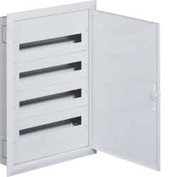 Tablouri Electrice - Tablou electric Hager FW424F – încastrat, metalic, 96 module, 4x24