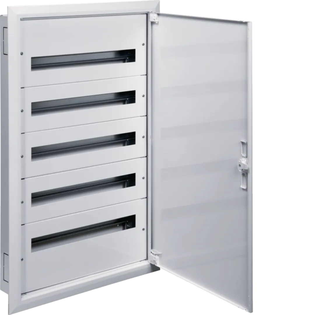 Tablouri Electrice - Tablou Electric Încastrat Hager FW524F – 5x24 Module, Ușă Opacă, IP30, Curent 125 A
