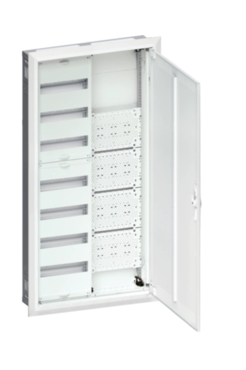 Tablouri cu montaj incastrat - Tablou metalic combo(hibrid), 84 module, 7x12, incastrat ,  Hager, Univers, FWU72K1