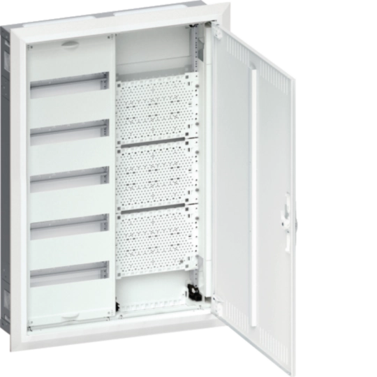 Tablouri cu montaj incastrat - Tablou metalic combo(hibrid), 60 module, 5x12, incastrat ,  Hager, Univers, FWU52K1