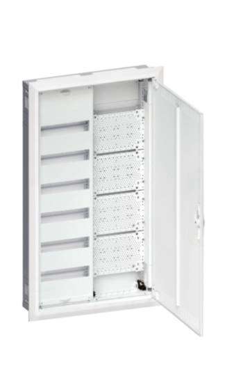 Tablouri cu montaj incastrat - Tablou metalic combo(hibrid), 72 module, 6x12, incastrat ,  Hager, Univers, FWU62K1