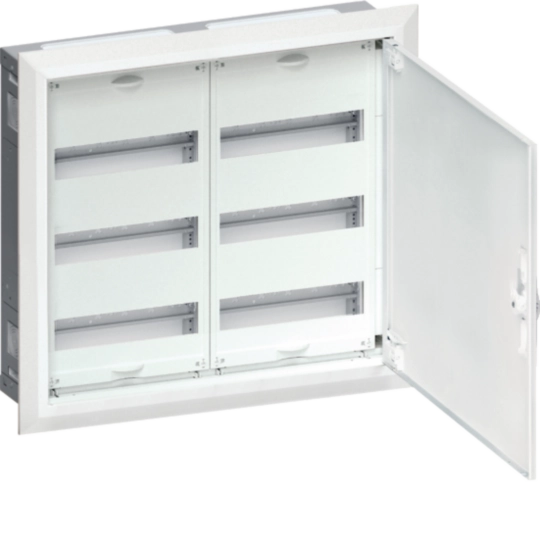 Tablouri Electrice - Tablou metalic, 72 module, 3x24, incastrat ,  Hager, Univers, FWU32S
