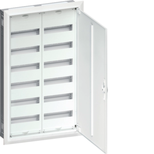 Tablouri Electrice - Tablou metalic, 144 module, 6x24, incastrat ,  Hager, Univers, FWU62S