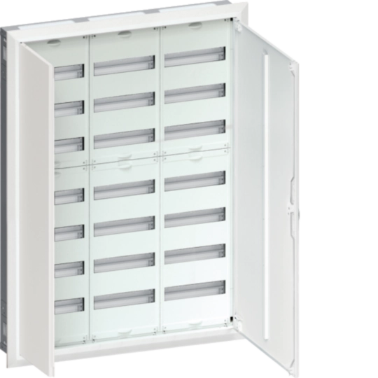 Tablouri Electrice - Tablou metalic, 252 module, 7x36, incastrat ,  Hager, Univers, FWU73S
