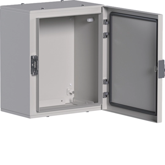 Tablouri cu montaj aparent - Tablou metalic IP65 24M 350X300X200, usa plina, Hager, FL105A