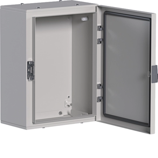 Tablouri cu montaj aparent - Tablou metalic IP65 400X300X200, usa plina, Hager, FL107A