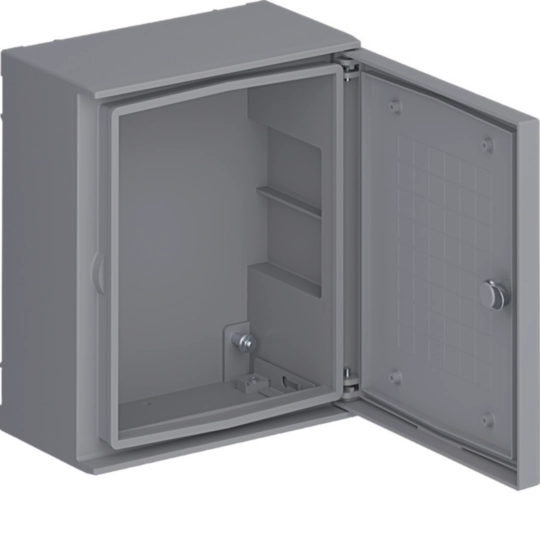 Tablouri cu montaj aparent - Tablou poliester IP65 24M 350x300x160, usa plina, Hager, FL204B