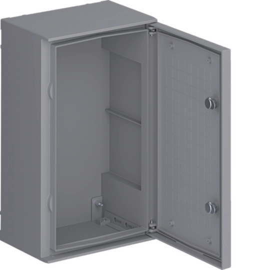 Tablouri cu montaj aparent - Tablou poliester IP65 36M 500x300x200, usa plina, Hager, FL209B