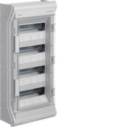 Tablouri cu montaj aparent - Tablou Vector 48M IP54/65 aparent, 1000V AC/DC, Hager, VE412L
