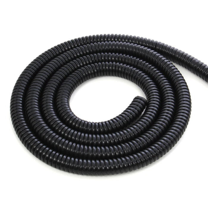 Tub flexibil metalic (copex) - Tub flexibil metalic izolatie pvc d=21 40m/rola pret/m, MF0013-0239102, Comtec