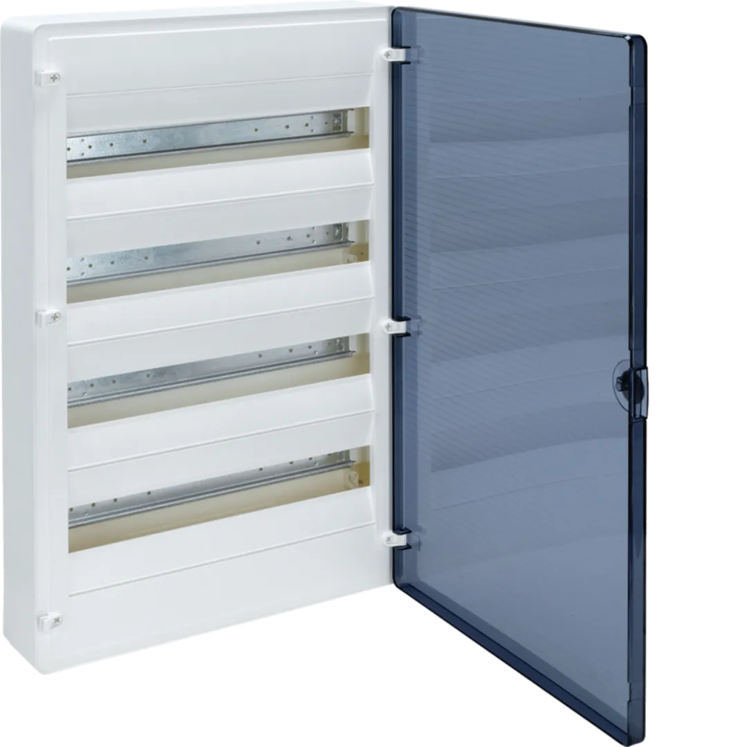 Tablouri Electrice - Tablou aparent golf, 4R/72M, ușă transparentă, VS418TD