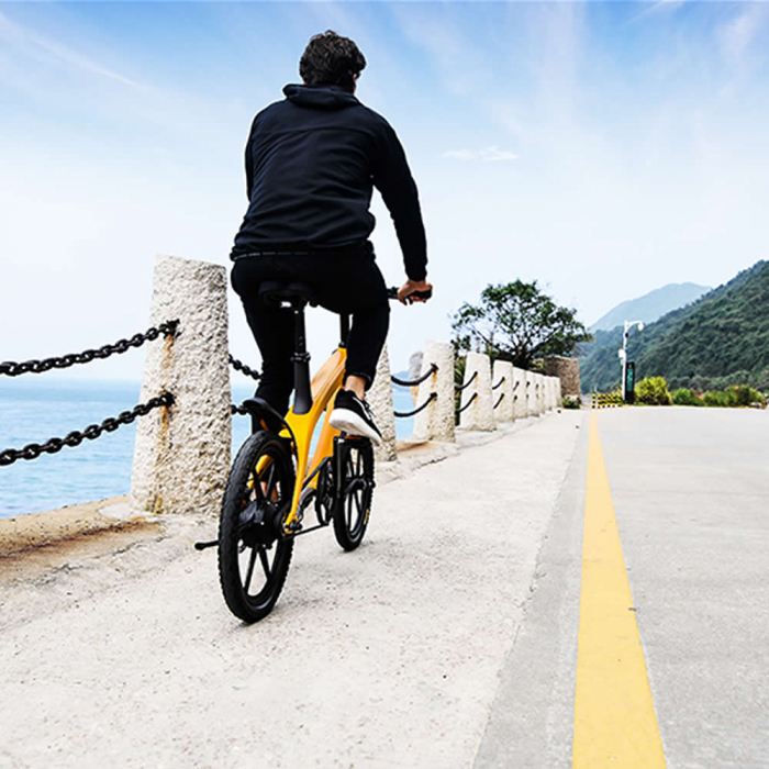 Bicicleta electrica Lehe S1 - Galben [4]
