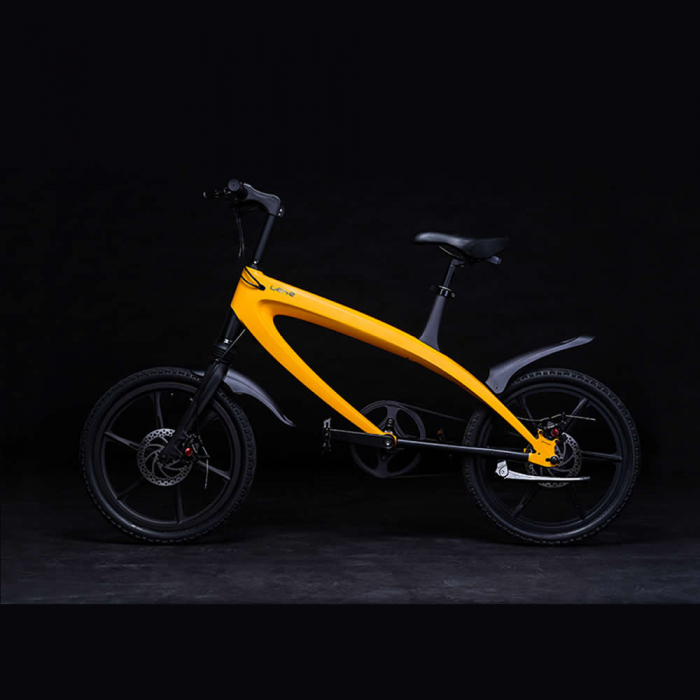 Bicicleta electrica Lehe S1 - Galben [7]
